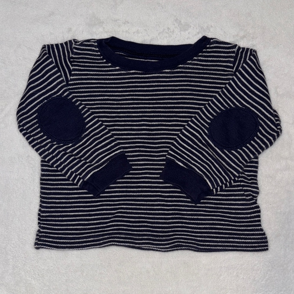 carters Navy Striped Kids long sleeve Shirt